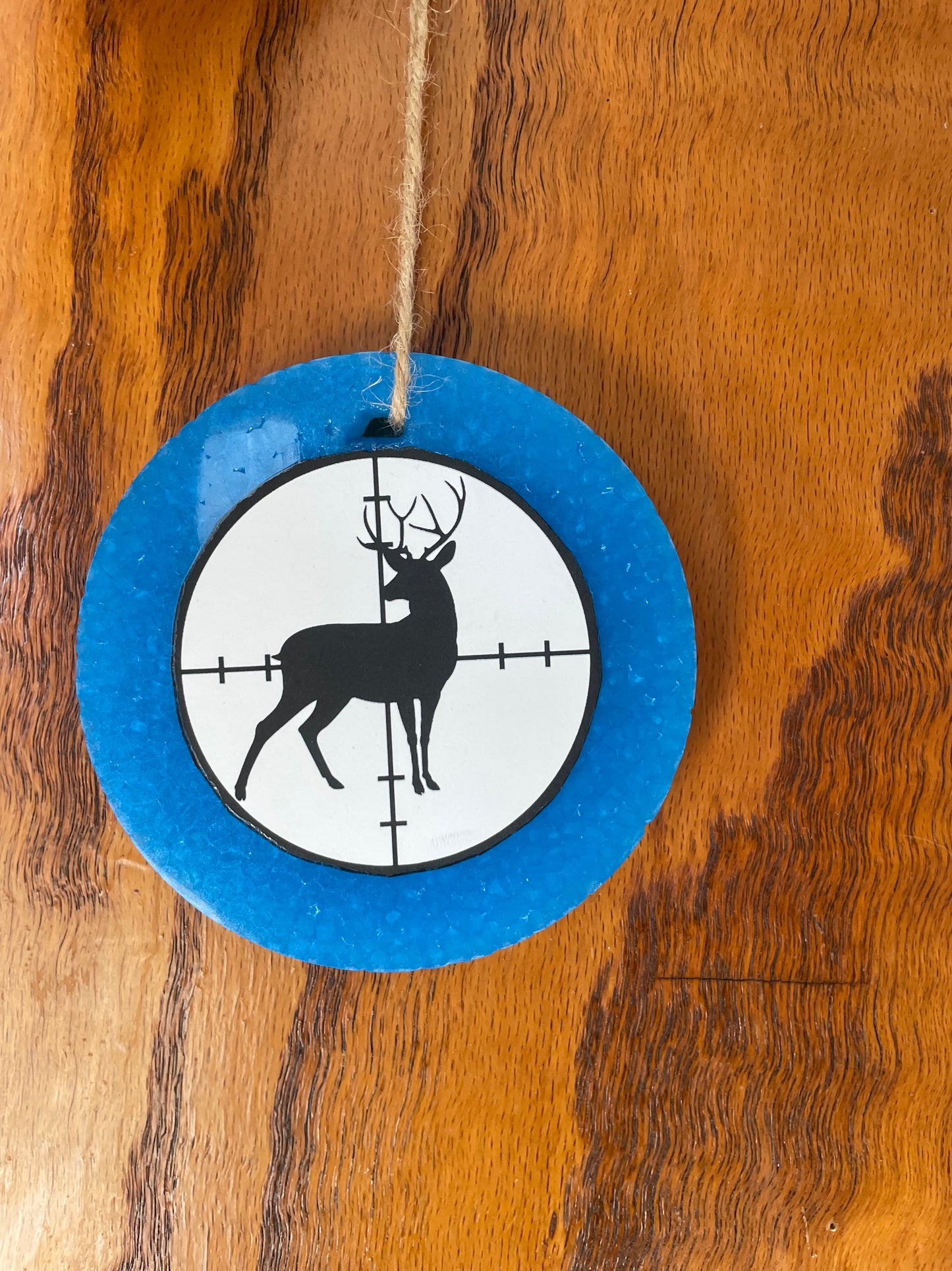 Deer Scope Cardstock Car Freshie